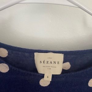 Polka dot Sezane t-shirt